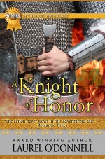 Medieval Romance Novel Cover for A Knight of Honor