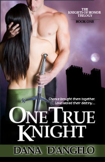 One True Knight by Dana D'Angelo - a medieval romance novel