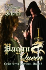 Medieval Romance Novel Cover for Pagan Queen by Vijaya Schartz